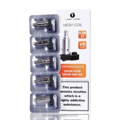 Lost Vape Kopen | 0,25 ohm Lost Vape Orion plus DNA-vervangingsspiralen (5-pack) 26TD36