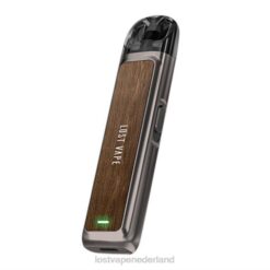 Lost Vape Kopen | bronskleurig walnoothout Lost Vape URSA podkit | 800mAh 26TD223