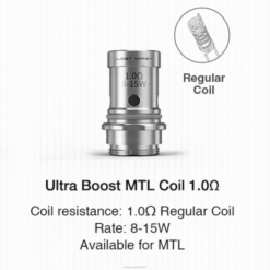 Lost Vape Kopen | mtl 1,0ohm Lost Vape Ultra boostspoelen (5-pack) 26TD343