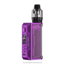Lost Vape Kopen | paars/helder Lost Vape Thelema Quest 200W-kit 26TD148