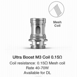 Lost Vape Nederland | m3 0,15ohm Lost Vape Ultra boostspoelen (5-pack) 26TD344