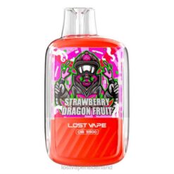 Lost Vape Netherlands | aardbei drakenfruit Lost Vape Orion ob5500 5500 pufjes 14 ml 50 mg wegwerpbaar 26TD106