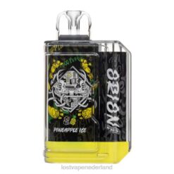 Lost Vape Netherlands | ananas ijs Lost Vape Orion reep wegwerp | 7500 trekje | 18ml | 50mg 26TD62