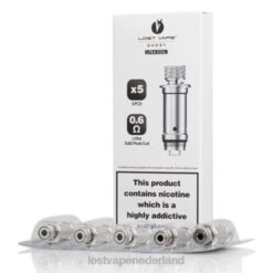 Lost Vape Netherlands | gaasspoel 0,6ohm Lost Vape Lyra vervangingsspoelen (5-pack) 26TD391