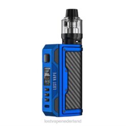 Lost Vape Netherlands | matblauw/koolstofvezel Lost Vape Thelema Quest 200W-kit 26TD138