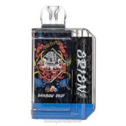 Lost Vape Netherlands | regenboog druppel Lost Vape Orion reep wegwerp | 7500 trekje | 18ml | 50mg 26TD54