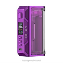 Lost Vape Prijs | paars/helder Lost Vape Thelema zoektocht 200w mod 26TD187