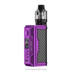 Lost Vape Prijs | paars/koolstofvezel Lost Vape Thelema Quest 200W-kit 26TD147