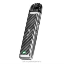 Lost Vape Prijs | zilveren koolstofvezel Lost Vape URSA podkit | 800mAh 26TD226