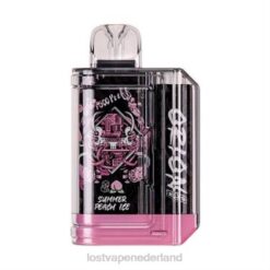 Lost Vape Prijs | zomer perzikijs Lost Vape Orion reep wegwerp | 7500 trekje | 18ml | 50mg 26TD67