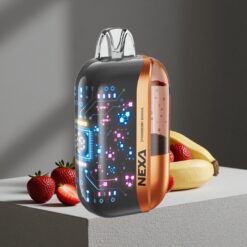 Aardbei Banaan NEXA Ultra 50000 Puffs 20ml Voorgevuld 800mah Batterij vape wholesale Netherlands
