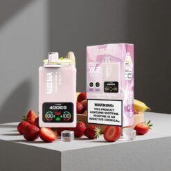 Aardbei Banaan_Rode Bull IJskoud Razz Bar 40000 Puffs Wegwerp Vape met 650 Mah Batterij Type-C Port vape wholesale Netherlands
