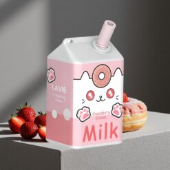 Aardbei Donut Lavie Milk 7000 Puffs 16ML Vape Type C Oplaadbaar vape wholesale Netherlands