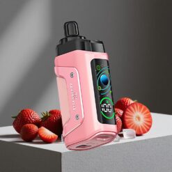 Aardbei IJs Razz Bar 45000 Puffs Wegwerp Vape Met 1.0 Ohm Mesh Coil En Type-C Oplaadbaar vape wholesale Netherlands