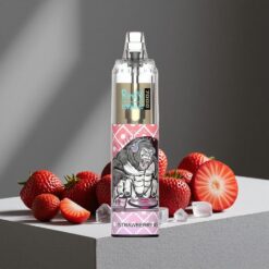 Aardbei Ijs RandM Fumot Tornado 7000 Puffs 14 ML Vloeistof Vape wholesale Netherlands