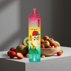 Aardbei Kiwi RandM Fumot Tornado 15000 Puffs 25ml Vape Pen LCD vape wholesale Netherlands