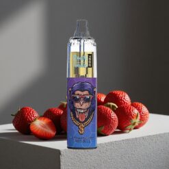 Aardbei Rode RandM Fumot Tornado 7000 Puffs 14 ML E-liquid Mesh Coil vape wholesale Netherlands