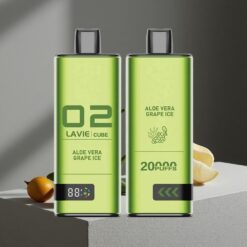 Aloë Vera Druiven IJs Lavie Cube 20000 Puffs 28ML Vloeistof vape wholesale Netherlands