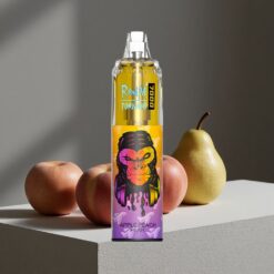 Appel Perzik Peer RandM Fumot Tornado 7000 Puffs 14ML Vape met RGB Light vape wholesale Netherlands