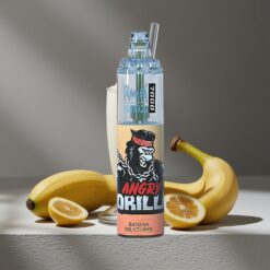 Banaan Milkshake RandM Fumot Tornado 7000 Puffs 14 ML E-liquid Air-Adjustable vape wholesale Netherlands