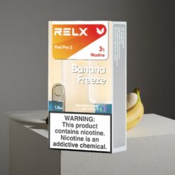 Banaan Vries RELX Pod Pro 2 600 puffs 1.9ml 3% nicotine vape wholesale Netherlands