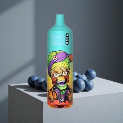 Blauwachtig IJs RandM Fumot Tornado 9000 Wolkjes 18 mL Vloeistof Mesh Coil vape wholesale Netherlands