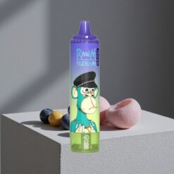 Blauwe Bes Bubblegum RandM Fumot Tornado 15000 Puffs 25ml LCD vape wholesale Netherlands