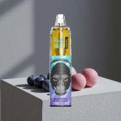Blauwe Bes Bubblegum RandM Fumot Tornado 7000 Puffs Wegwerp Vape met 14 ML E-liquid en RGB Licht vape wholesale Netherlands