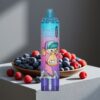 Blauwe Bes Framboos RandM Fumot Tornado 15000 Puffs 25ml LCD vape wholesale Netherlands