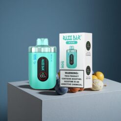 Blauwe Bes & Framboos Razz Bar 50K Puffs Wegwerp Vape met 50000 Trekjes en Oplaadbaar via Type-C vape wholesale Netherlands