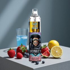 Blauwe Framboos Limonade RandM Fumot Tornado 7000 Sigaretten 14 ML Vloeistof RGB Licht vape wholesale Netherlands