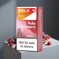 Blauwe Framboos RELX Pod Pro 2 600 puffs Nicotinevrij 1.9ml vape wholesale Netherlands