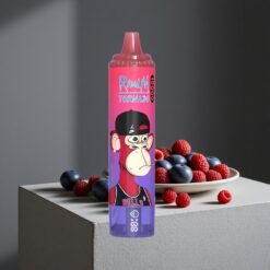 Blauwe Framboos RandM Fumot Tornado 15000 Puffs 25ml Vloeistofcapaciteit vape wholesale Netherlands