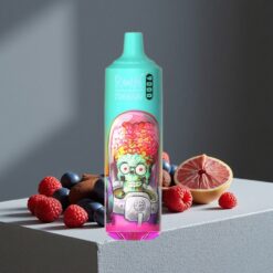 Blauwe Zure Framboos RandM Fumot Tornado 9000 Puffs 18 mL Vape Wholesale Netherlands