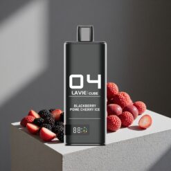 Braambes Granaatappel Kers IJs Lavie Cube 20000 Puffs 28ML Vloeistof Type C vape wholesale Netherlands