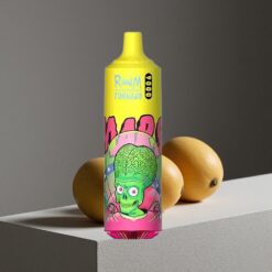 Drievoudige Mango RandM Fumot Tornado 9000 Puffs 18 mL Vloeistof Mesh Coil vape wholesale Netherlands