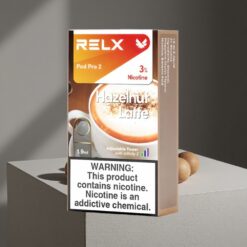Hazelnoot Latte RELX Pod Pro 2 600 puffs 1.9ml vape wholesale Netherlands