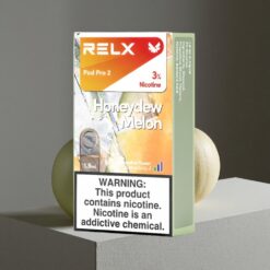 Honingmeloen RELX Pod Pro 2 600 puffs 1.9ml 3% nicotine Eco/Smooth/Boost Mode vape wholesale Netherlands