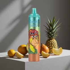 IJsige Ananas RandM Fumot Tornado 15000 Puffs 25ml Vloeistof LCD Scherm vape wholesale Netherlands