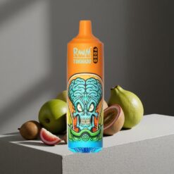 Kiwi Passievrucht Guave RandM Fumot Tornado 9000 Puffs 18 mL Vloeistof Mesh Coil vape wholesale Netherlands