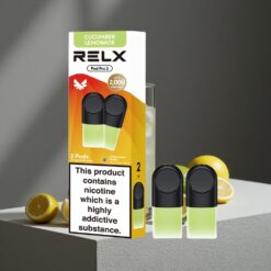 Komkommer Citroenlimonade RELX Pod Pro 2 600 puffjes 1.8% nicotine 1.9ml vape wholesale Netherlands