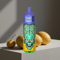 Mango RandM Fumot Tornado 9000 Puffs 18 mL Vloeistof Mesh Coil vape wholesale Netherlands