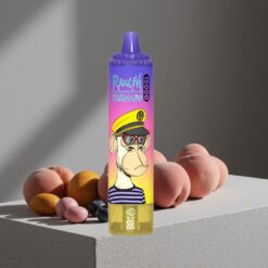 Perzik Blauwe Bes RandM Fumot Tornado 15000 Puffs 25ml vloeistof vape wholesale Netherlands