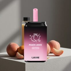 Perziksap LAVIE Aurora 11000 Puffs 22ML Vloeistof Type C Oplaadbaar vape wholesale Netherlands