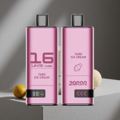 Taro IJs Lavie Cube 20000 Puffs Wegwerp Vape Type C opladen vape wholesale Netherlands