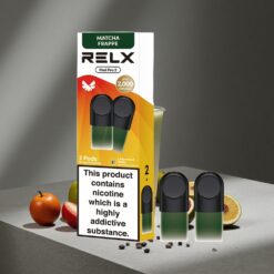 Thee-Matcha Frappe RELX Pod Pro 2 600 puffs Nicotinegehalte:1.8% Verpakking:2/3 pods vape wholesale Netherlands