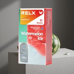 Watermeloen IJs RELX Pod Pro 2 600 Puffs 1.9ml Capaciteit 3 Spanningstanden vape wholesale Netherlands