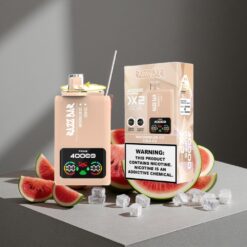 Watermeloen Ijs_Cola Ijs Razz Bar 40000 Puffs Wegwerp Vape met 650 Mah Battery Type-C Port en 1.0 Ohm 2 Mesh Coil vape wholesale Netherlands
