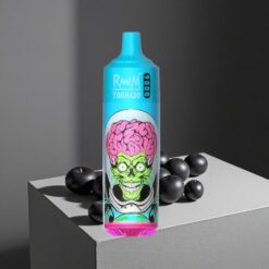 Zwarte Draak IJs RandM Fumot Tornado 9000 Puffs 18 mL Vloeistof Mesh Coil vape wholesale Netherlands